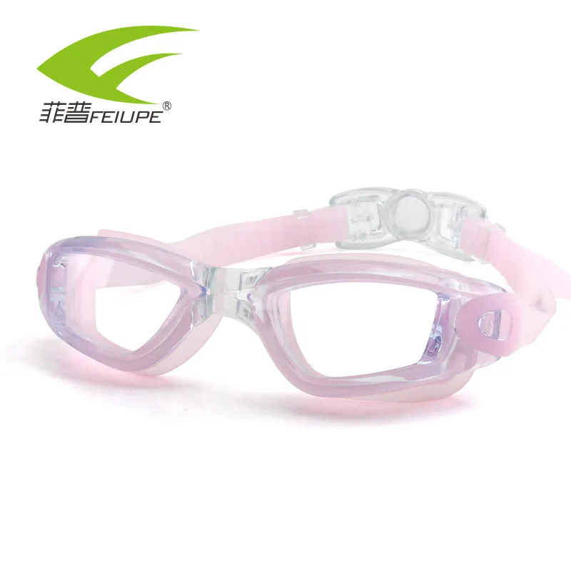Men Women Silicone Anti Fog Swimming Goggles Myopia Dving Glasses UV HD Optical Clear lens Diopter Eyewear