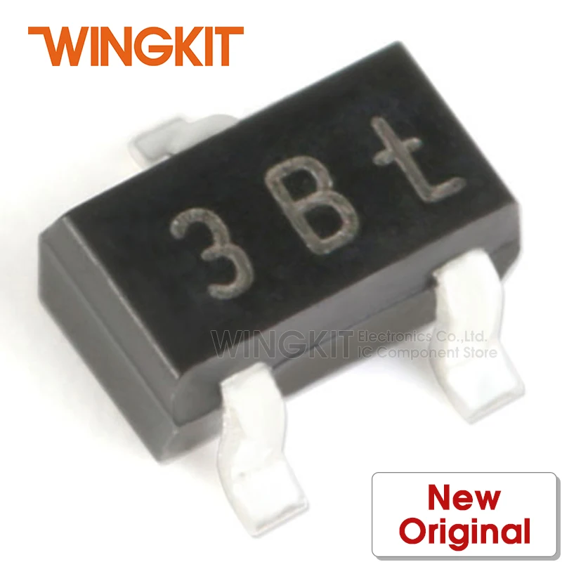 50 шт. BC856BW 115 SOT323 BC856B BC856 / 3B SOT-323 PNP Общего назначения транзисторы SMD -65 в/-100 мА |