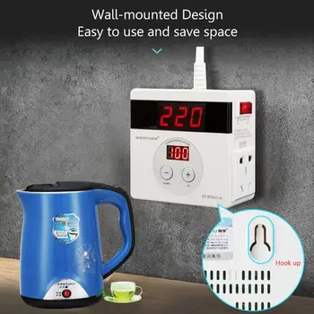 

1PC 4000W SCR Electronic Voltage Regulator LED Digital AC 220V Temperature Speed Adjust Controller Dimming Dimmer Thermostat