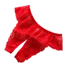 XL-4XL Плюс размер открытый промежность нижнее белье женские сексуальные цветочные кружева трусики для секса пижамы леди посмотрите на дешевое стринги g-стринги