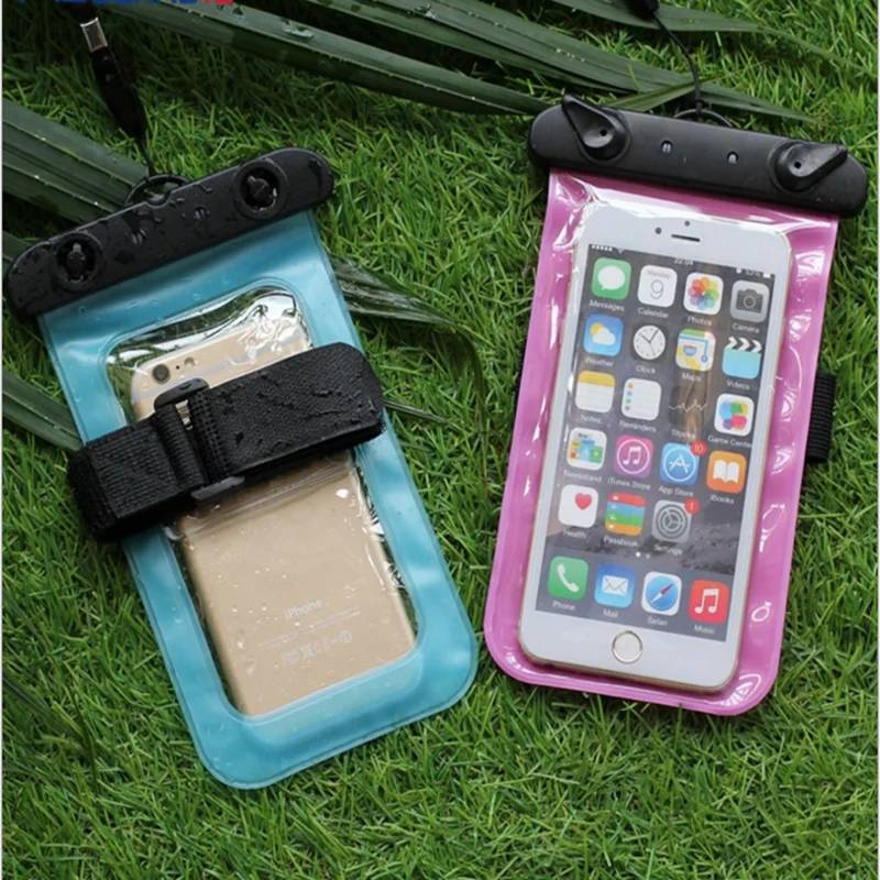 Universal Waterproof Phone Case Multifunction CellPhone Dry Pouch with Armband Feature & Neck Strap for All Mobile Phones Universal Waterproof Phone Case Multifunction CellPhone Dry Pouch with Armband Feature & Neck Strap for All Mobile Phones