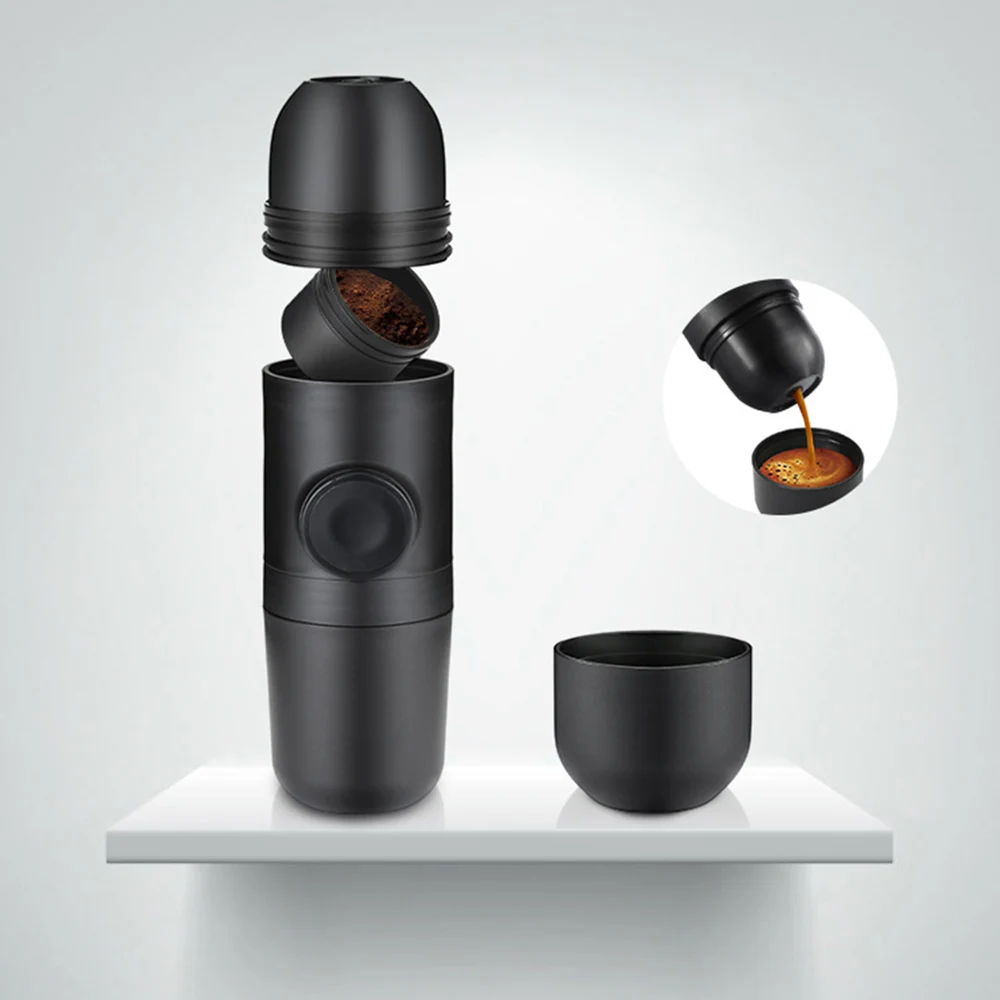 

70ml Manual Coffee Machine Mini Espresso Manually Handheld Pressure Espresso Coffee Machine Pressing Cup
