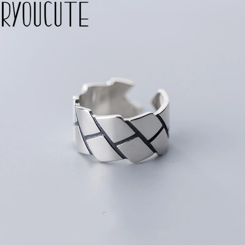 Винтажные серебряные цветные кольца оригинальной формы для женщин Bijoux подарок