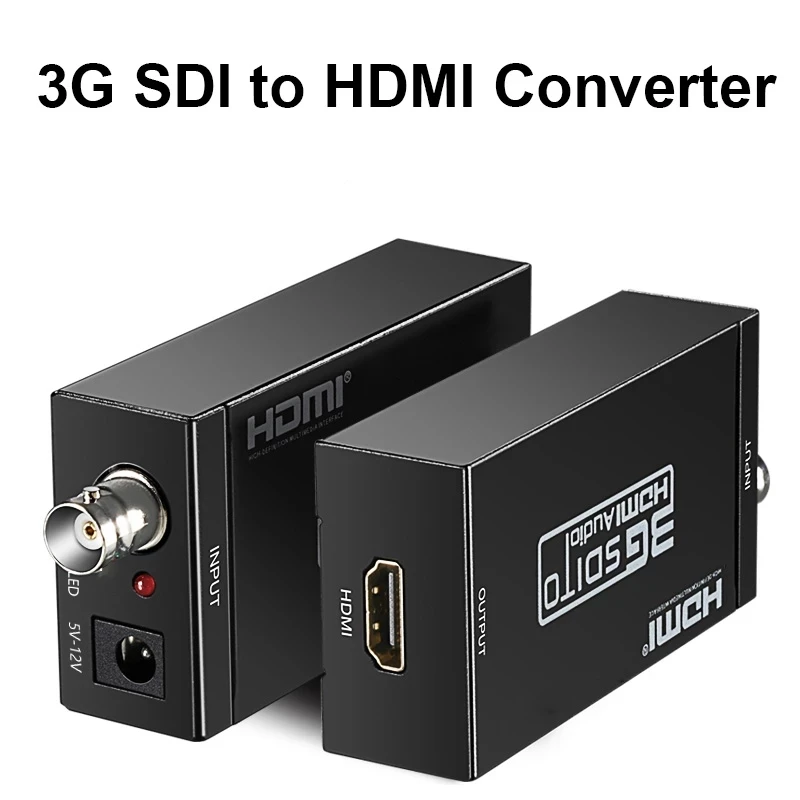 3G HDMI конвертер SDI/SDI to адаптер аудио HD-SDI/3G-SDI BNC SDI 1080P цифро-аналоговый