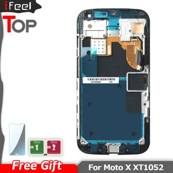 

LCD For Motorola Moto X XT1052 XT1053 XT1056 XT1058 XT1060 LCD Screen Display Touch Digitizer Assembly+Frame