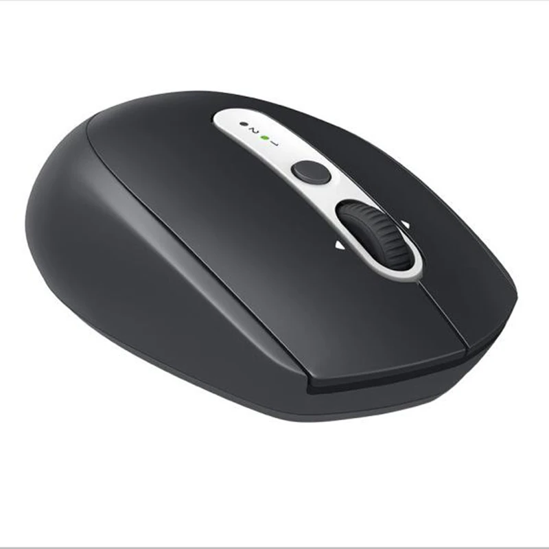 Беспроводная Bluetooth мышь logitech M585 с двумя режимами подключения для офиса, бизнеса, ноутбука, домашнего потока, технология M585, серый и черный