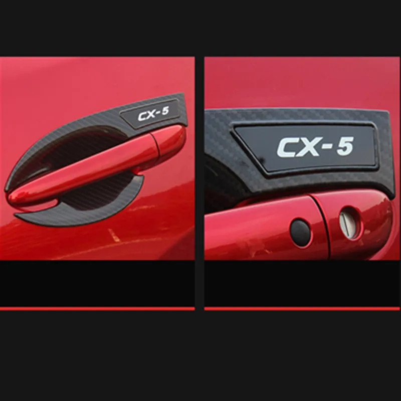 Чехол для ручек дверей из АБС пластика Mazda CX5 CX 5 2012 2019|Хромирование| |