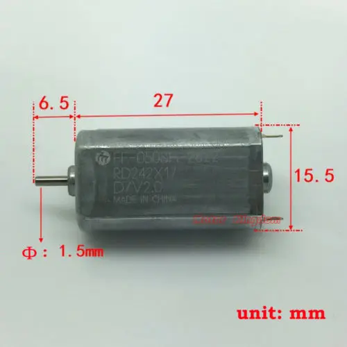MABUCHI FF-050SH-2622 DC 1 5 в 2 20000 ОБ/мин высокоскоростная микро-щетка из драгоценных