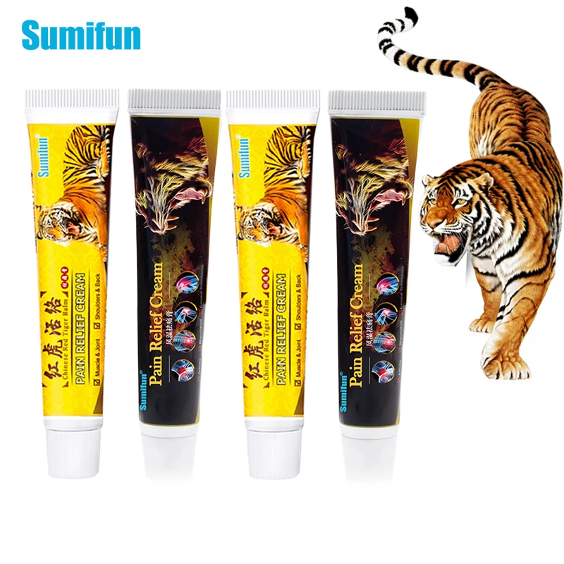 2pcs Sumifun 2Types Tiger Balm Pain Relief Ointment For Rheumatoid Neck Shoulder Muscle Neuralgia Acid Joint Arthritis Cream | Красота и