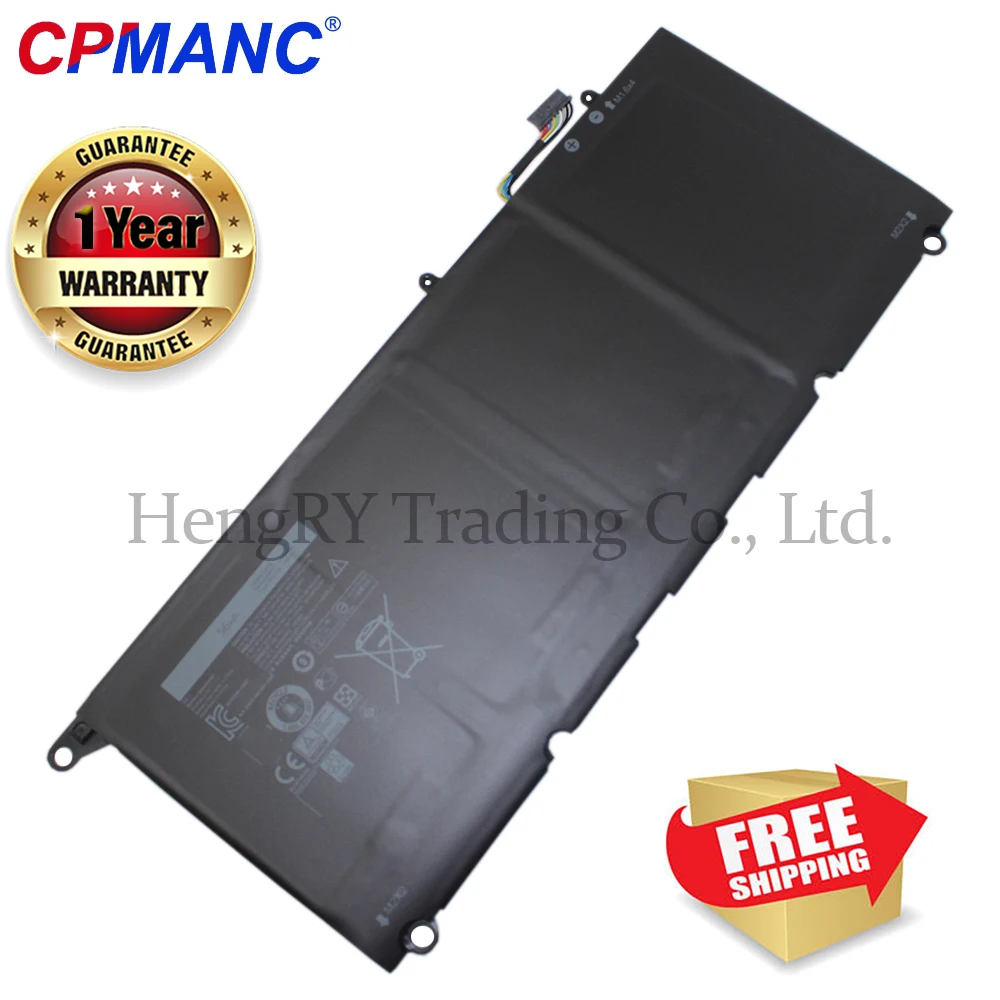 Аккумулятор HSW 90V7W JHXPY JD25G 090V7W для ноутбука Dell XPS 13 9343 XPS13 9350 13D P54G 0N7T6 5K9CP RWT1R 0DRRP
