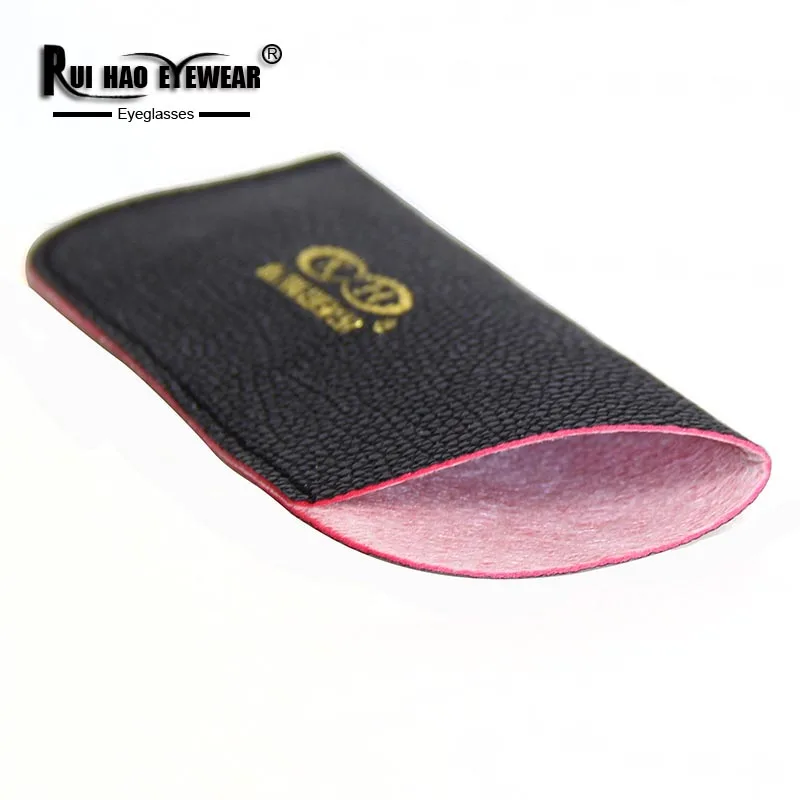 

Eyewear Accessories Reading Glasses Soft Bag Clip on Sunglasses Bags Rui Hao Eyewear Brand Leatherette Soft Box