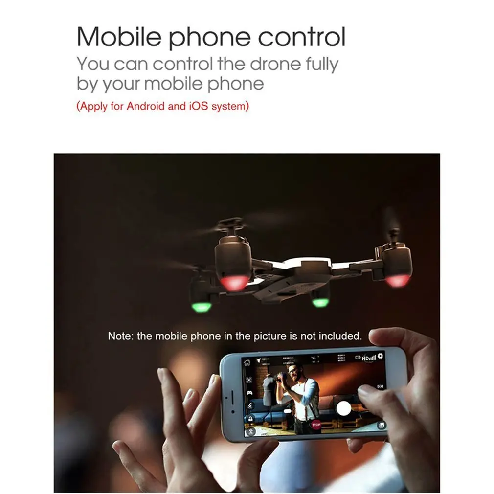 H1G 1080P 5G WiFi FPV gps режим следования за мной складной 25 минут время полета один ключ возврат Радиоуправляемый Дрон Квадрокоптер RTF