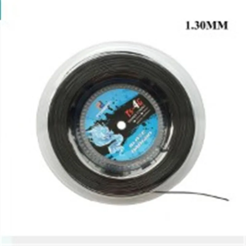 1.30MM 1 шт. хорошая прочность теннисная струна 4 г полиэфирная ракетка струна бадминтон струна Летающий зажим ракетка инструменты для нанизывания - Цвет: 1.30MM