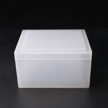 

Crystal Epoxy Mould DIY Tissue Box Daily Necessities Tissues Case Silicone Mold Dried Flower Resin Decorative DIY Hand Crafts