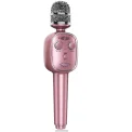 gaming microphone GOODAAA Bluetooth Karaoke Microphone for Phone Wireless Portable Handheld Mic Speaker with LED Light Magic Sound Singing Machine wireless headphones with mic