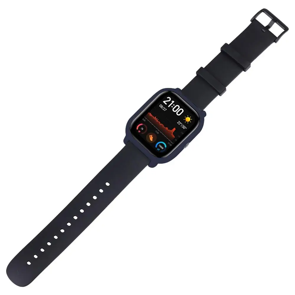 Силиконовый защитный мягкий чехол для Xiaomi Huami Amazfit GTS Smart Watch gps 5ATM водонепроницаемые умные часы