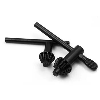 

Quick Change Drill Chuck Key T Shaped Grip Thumb Handle Metal Taper Mounted Drill Chuck and Wrench Chuck Key Lathe Accessories