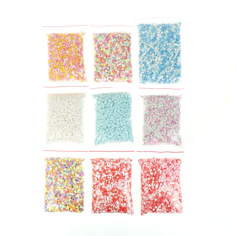 

100g DIY Decor Polymer Clay Fake Candy Sweets Sugar Sprinkle Decorations Fake Cake Dessert Dollhouse Miniature Sugar Clay