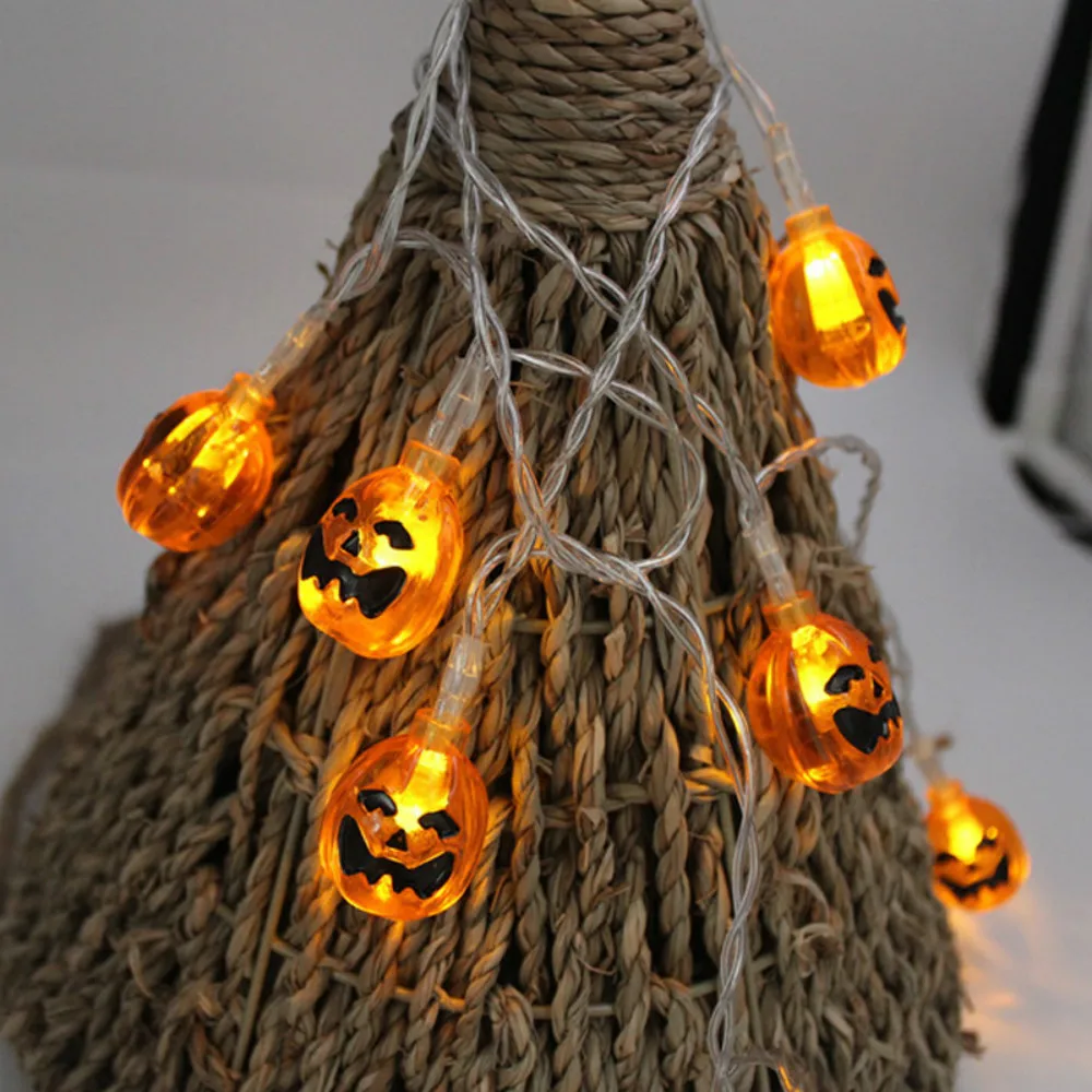 

1.5M/3M/4.5M Halloween LED Pumpkin Fairy String Light Battery Operated Led Light Festival Party Decoration