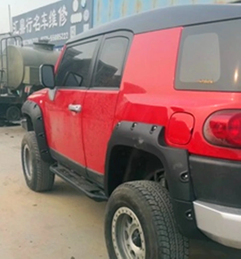 Подходит для Toyota FJ Cruiser Body kit fender 2007- год Воздухозаборники вентиляционные крышки автомобиля refitt широкий кузов аксессуары