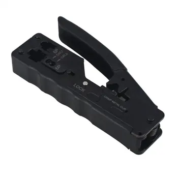 

YG-768 RJ45 RJ11 RJ12 CAT5 Network Cable Wire Stripper Crimper Crimp Cutter Plier Tools Comfort-grip Ergonomic Handles