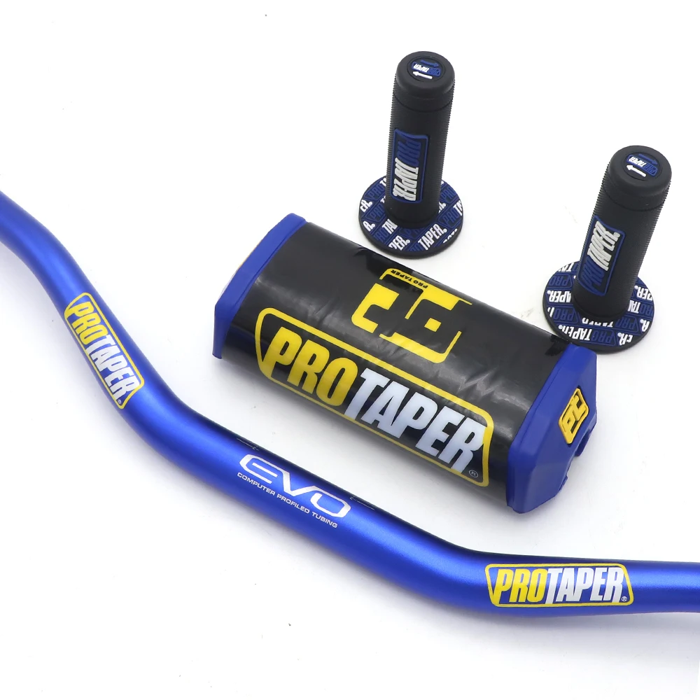 Руль для PRO Taper Pack Bar 1-1/" ручка бар колодки ручки Pit Pro Racing Dirt Pit Bike мотоцикл CNC 28,5 мм адаптер - Цвет: G