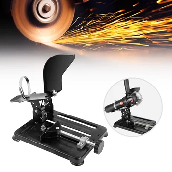 

Angle Grinder Stand Bracket Holder Support Cast Iron Base Power Tool Accessory Support For 100mm Cutter Angle Grinder