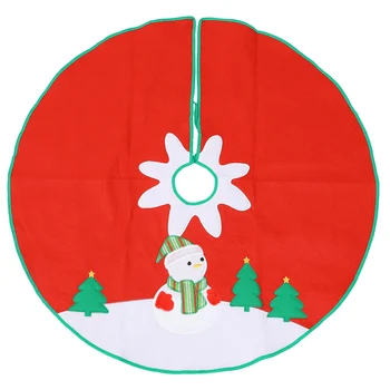 

1pc Tree Skirt Cloth Cartoon Cute Practical Durable Tree Cover for Indoor Party Decor