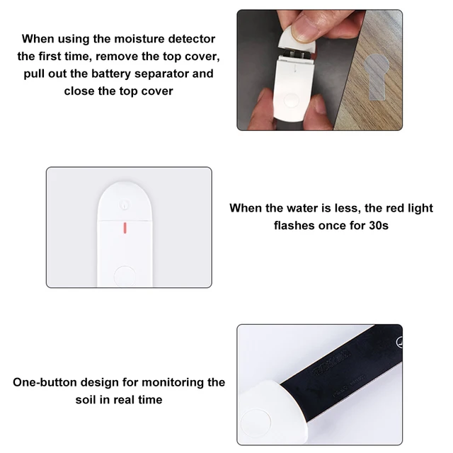 Növény Talaj Nedvességtartalmú Tesztelő Nedvességérzékelő Detektor A Virágüzem Gondozásához #W0 - Image 5