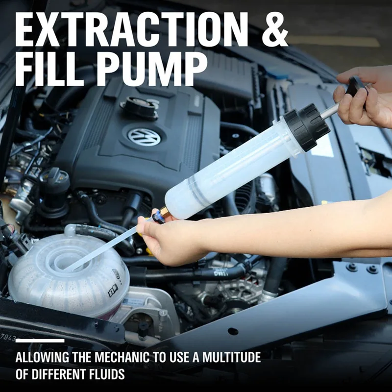 

200cc Oil Fluid Extractor & Filling Syringe Bottle Transfer Hand Pump Automotive Fluid Extraction Car Fuel Pump Car Styling