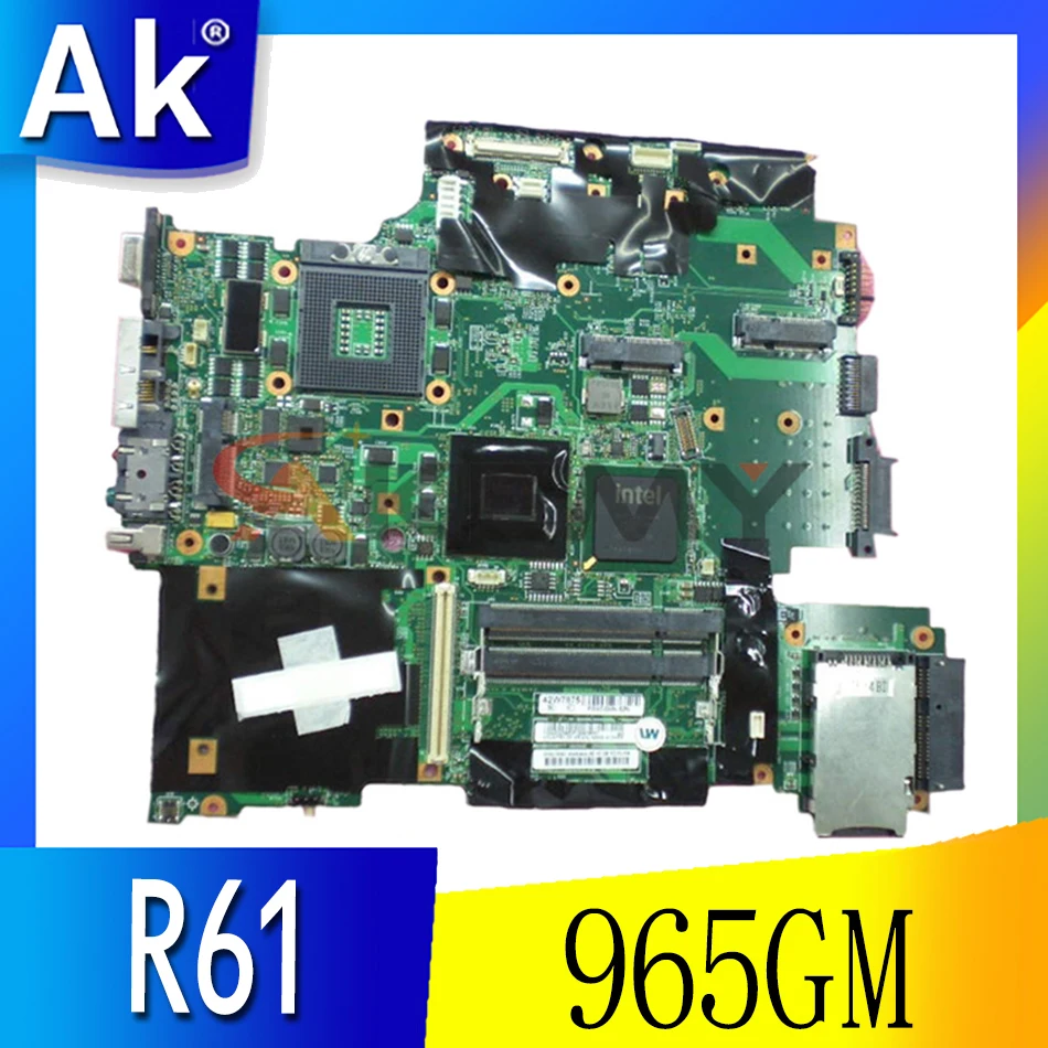 Материнская плата Akemy FRU 42W7651 42W7875 для Lenovo thinkpad IBM R61 T61 материнская ноутбука 15 4