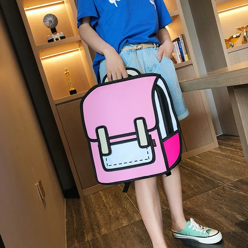 JIULIN женский рюкзак Mochila сумка на плечо Подростковая дорожная женская розовая