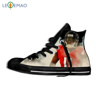 

Custom Logo Image Printing Sneakers Men High Quality Mohamed Salah Walking Julio Jones 3D Print Kawhi Canvas Zapatos De Mujer