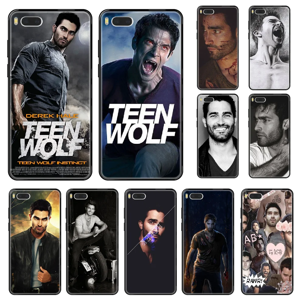 Teen Wolf Derek Hale чехол для телефона Xiaomi Redmi Mi 3 5 6 8 9 A1 2 Max3 Mix2 X SE Lite Pro черный симпатичный