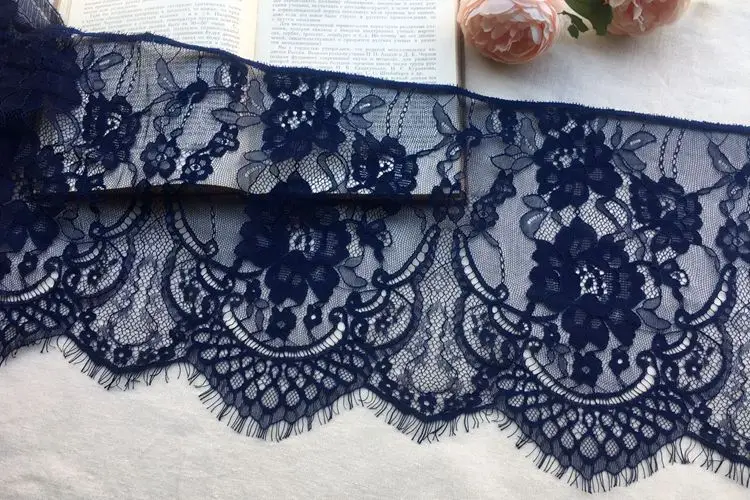 Кружевная ткань для рукоделия, 6 м/лот, 27 см | Дом и сад | АлиЭкспресс