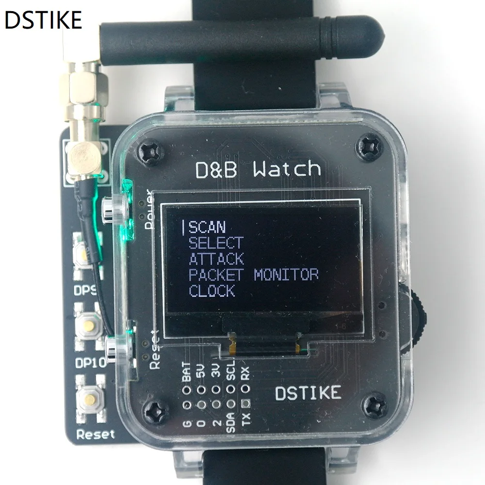 DSTIKE D & B ð, Deauther & BAD USB, ESP8266 Atmega32u4 Arduino Leonardo, V4