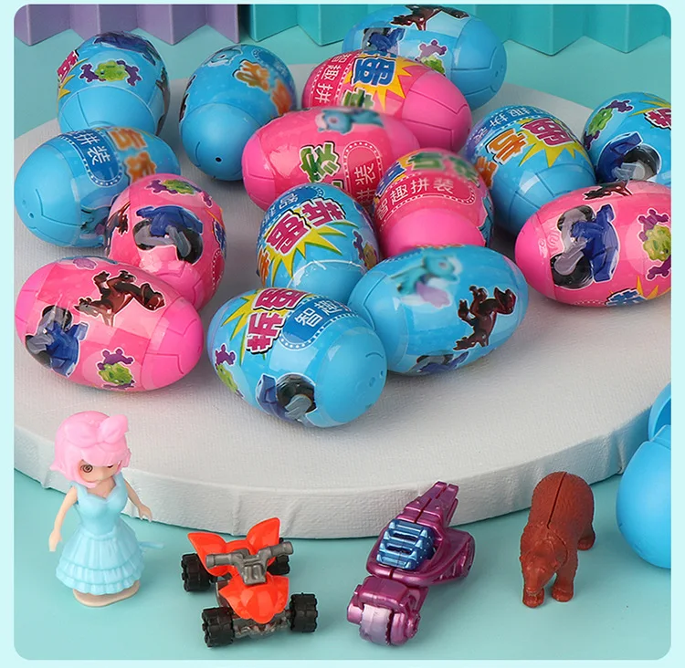 Детские яйца игрушки головоломки DIY сборка и разборка игрушки - Цвет: Random style