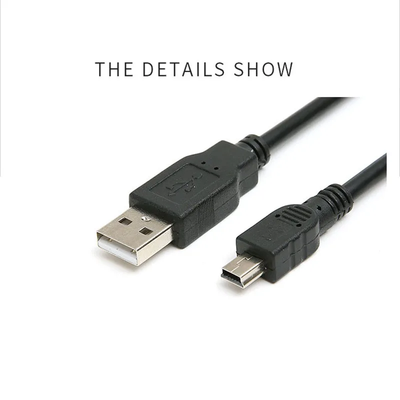 

5 Pin Mini USB Cable Data Sync Charging Cord for Camera, Nuvi, GPS, PS3, MP3 Lot Wire