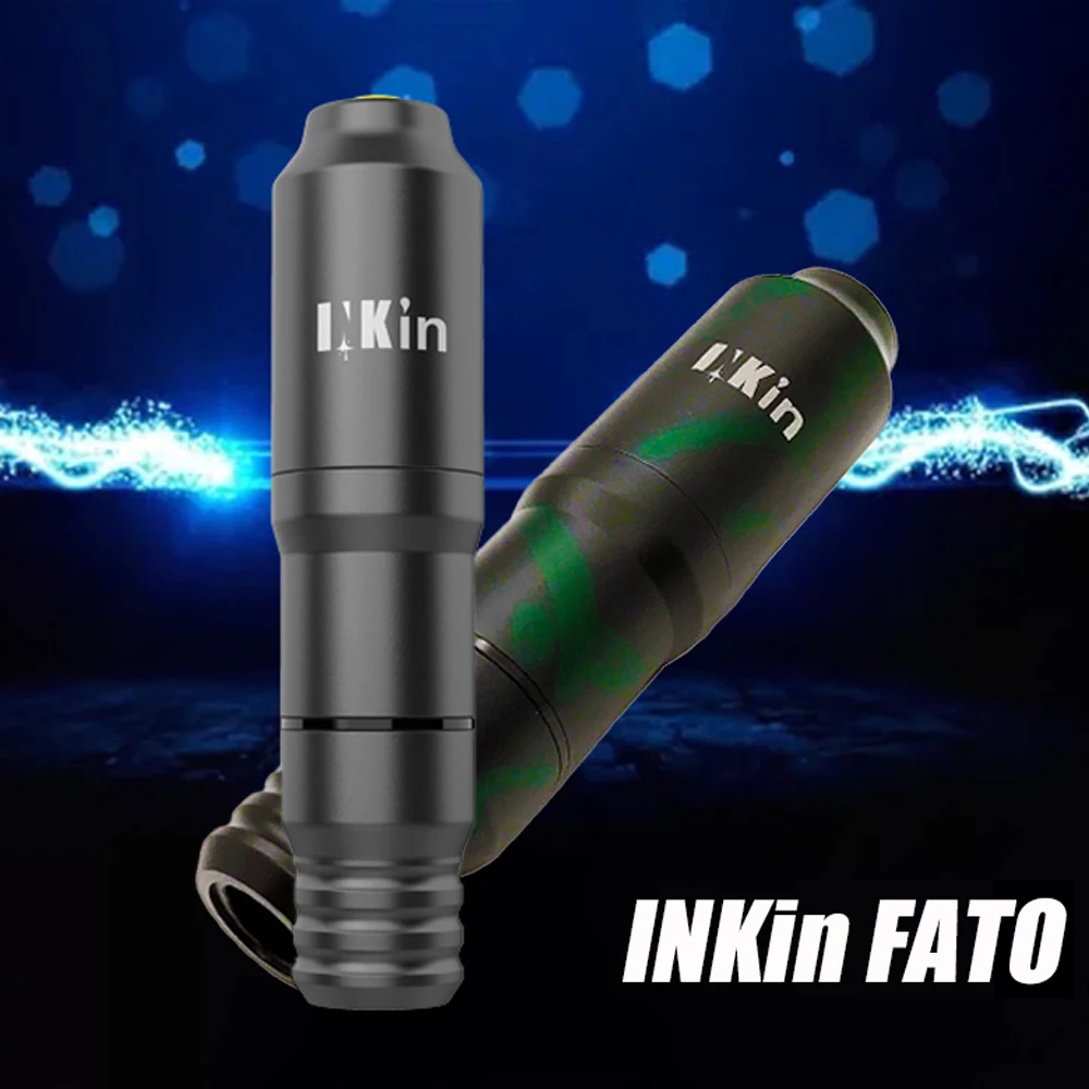 INKIN Fato Rotary Cartridge Tattoo Pen Machine Japan Motor for Tattoo & Permanent Makeup Black & Camo Color