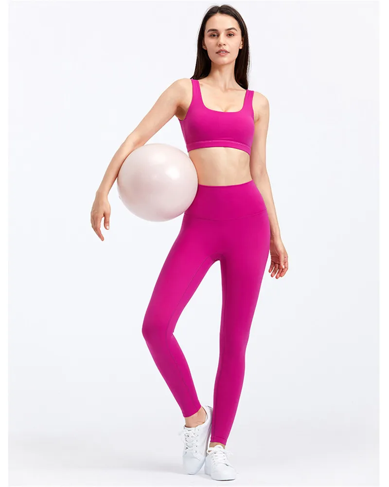 Lulu Quality Leggings Sport Women Fintess Tight High Waist Yoga Pant Butter Soft Gym Clothe 100%squat Proof Compression Athletic
