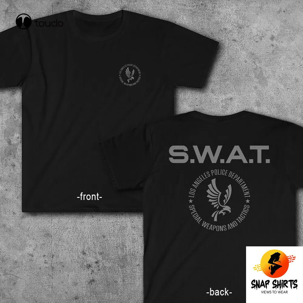 New Lapd Swat Tv Series S.W.A.T. Inspired T Shirt Los Angeles Dep Tee T-Shirt 2