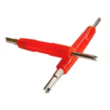 Car Tire Repair Tools Stainless Steel Dual Head Car Tire A/C Valve Stem Core Remover Repair Tool For Car Motorcycle