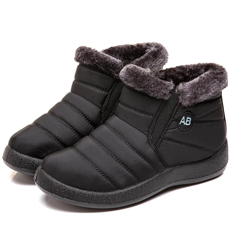 

Women Boots Keep Warm Snow Boots For Winter Shoes Women Casual Ankle Botas Mujer Waterproof Winter Boots Female Booties Plush