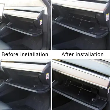 

Glove Box for Tesla Model 3 Center Console Organizer Central Storage Glove Box Stowing Tidying Segmentation Partition Box