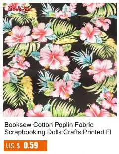 Booksew африканская Анкара льняная ткань Парижская тема Атласная Ткань Скатерть DIY сумка занавес Tissu лоскутное Zakka швейный материал