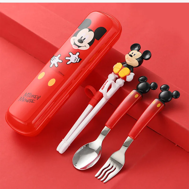 Детские палочки для еды Disney учебные детские Набор детских дополнительных ложка