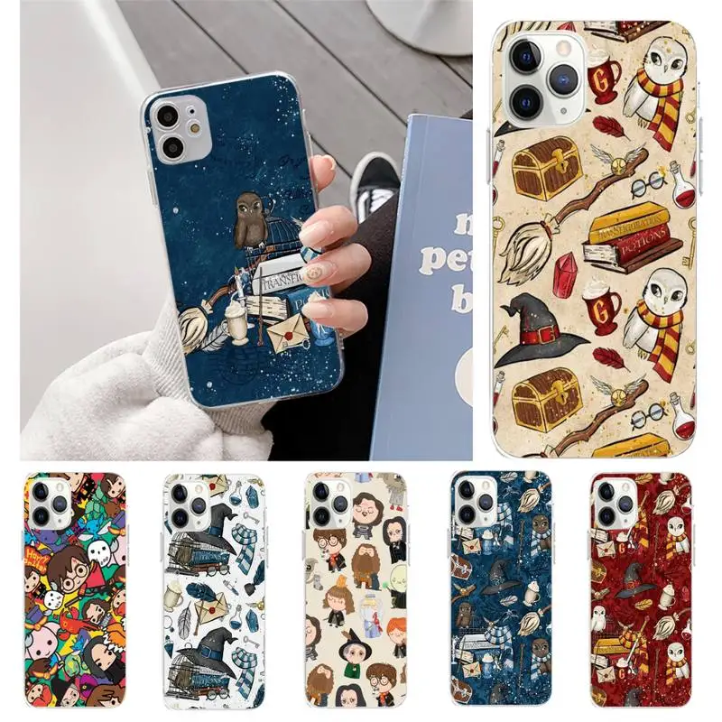 Harrys гончарное Дело Чехол для телефона Iphone11 12 Pro Max SE 2020 6s 7 8 Plus X Xs Xr прозрачный