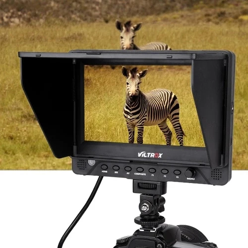 

Viltrox DC-70EX 4K Porfessional Portable 7 Inch HD Clip-On Camera Video LCD Monitor for Canon Nikon Sony Pentax Olympus DSLR Cam