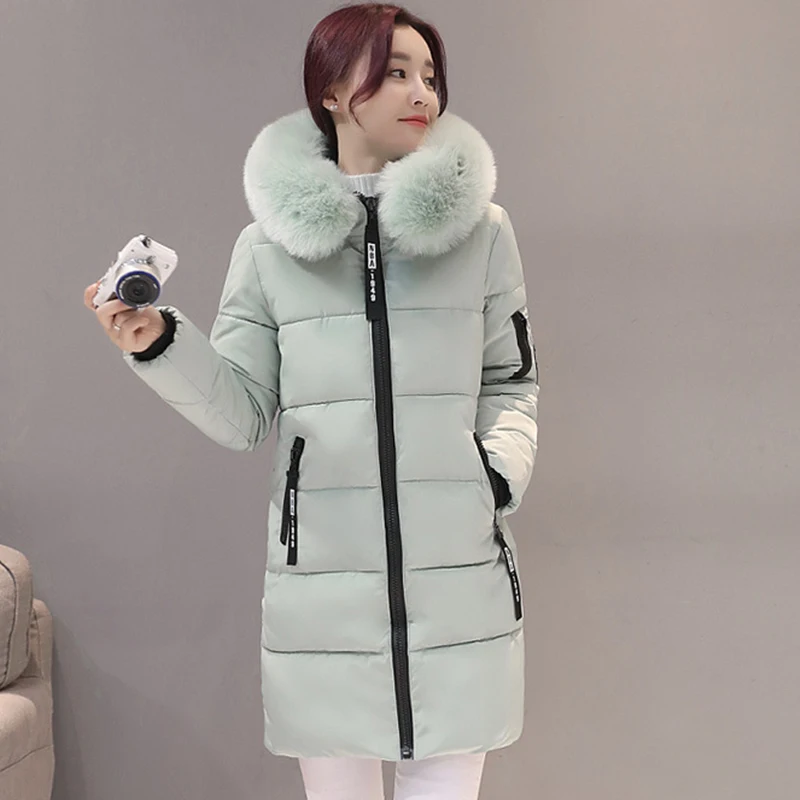 Зимняя одежда пальто длинный женский пуховик размера плюс парка Manteau Femme Veste Hiver