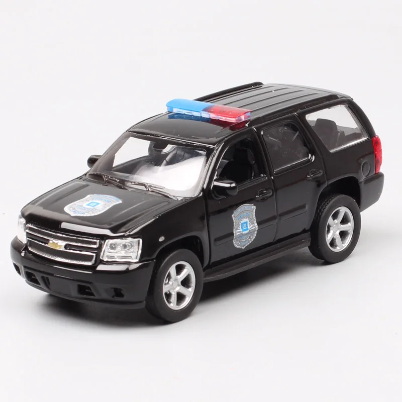 1/36 весы Welly GM 2008 Chevrolet Tahoe Yukon автомобиль полицейский внедорожник оттягивающийся Diecasts& игрушечный Транспорт модель миниатюры подарок для детей